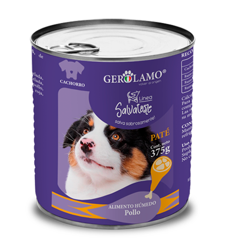 Gerolamo Salvatore Paté para Cachorro de Pollo