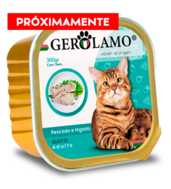 Paté Gato Adulto – Sabor Pescado e Hígado